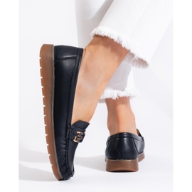 Mocasines de mujer azul marino 3