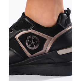 Deportivas negras mujer negro 3