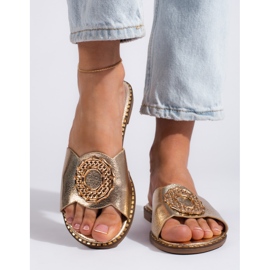 Goodin Babuchas doradas de mujer dorado 1 Goodin Babuchas doradas de mujer dorado 1