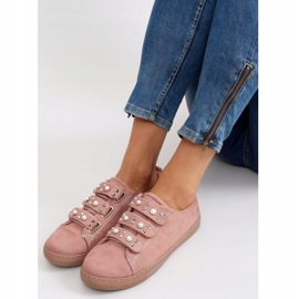 Deportivas con perlas l1078 Rosa rosado 3