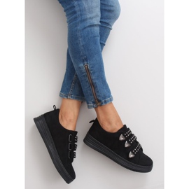 Deportivas con tachuelas 16-582 Negro 2