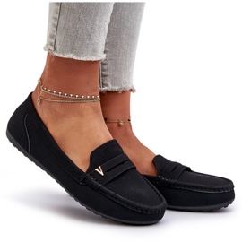 Mocasines Clásicos Mujer Negro Iramarie 8