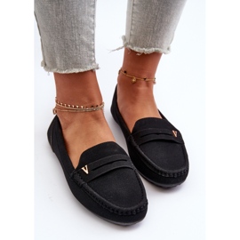 Mocasines Clásicos Mujer Negro Iramarie 5