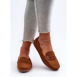 Mocasines Clásicos Iramarie Camel para Mujer marrón 6