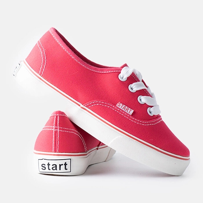 Zapatillas infantiles rosa oscuro de Costrana 1