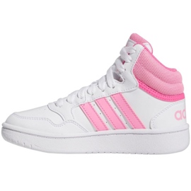 Zapatillas Adidas Hoops 3.0 Mid K IG3716 blanco 2