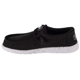 Zapatos Hey Dude Wally Slub Canvas W 40009-001 negro 1