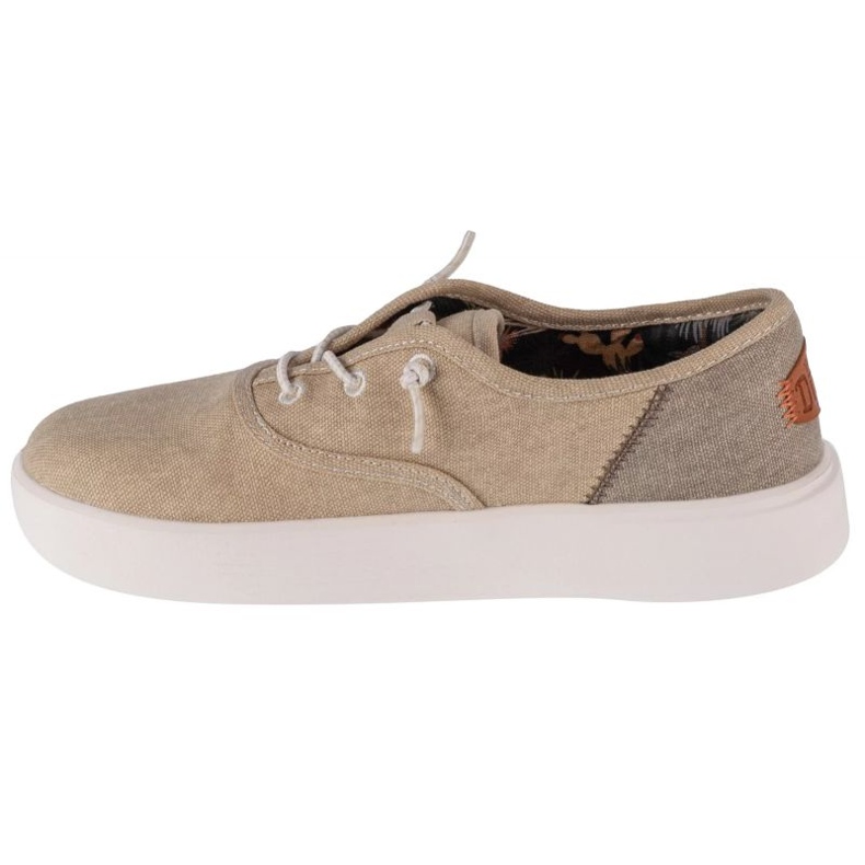 Zapatos Hey Dude Conway Craft W 40179-100 beige 1