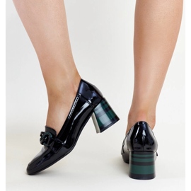 Zapatos Vinceza charol negro 3