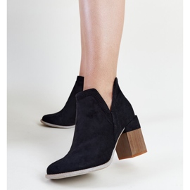 Botas asimétricas con aislamiento negro y bloque Vanja 3