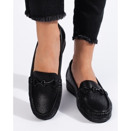 Mocasines negros de mujer 3
