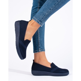 Zapatillas slip-on azul marino 1