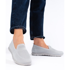 Zapatillas sin cordones, gris 1