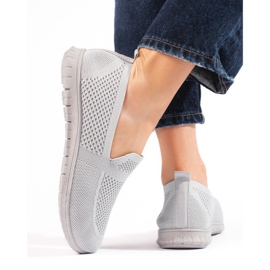 Zapatillas sin cordones, gris 3