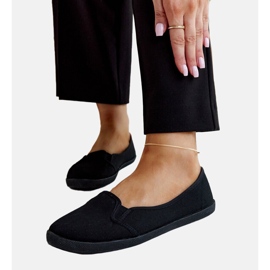 Zapatillas slip-on Wordana negras negro 3