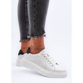 Zapatillas Mujer Piel Plataforma Blanco Gatira 8