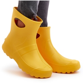 Chanclas Impermeables Mujer Lemigo Garden 752 Amarillo 8