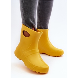 Chanclas Impermeables Mujer Lemigo Garden 752 Amarillo 6