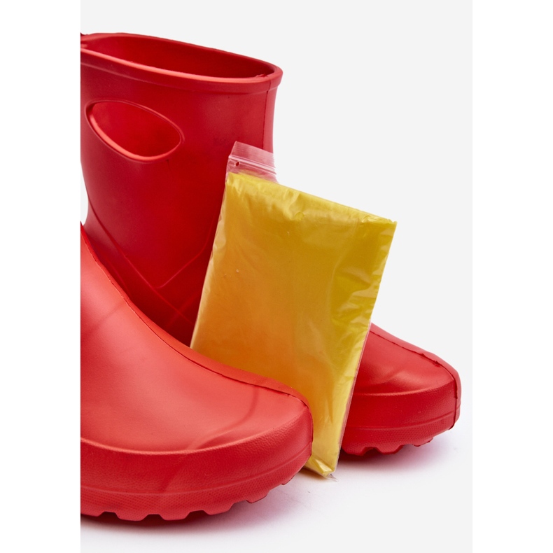 Botas de impermeabilización para mujeres Lemigo Garden 752 Rojo 1
