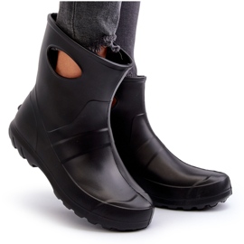 Botas de agua impermeables para mujer LEMIGO Garden 752 Negro 9