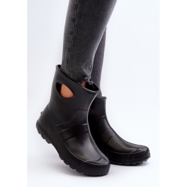 Botas de agua impermeables para mujer LEMIGO Garden 752 Negro 6