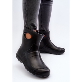 Botas de agua impermeables para mujer LEMIGO Garden 752 Negro 7