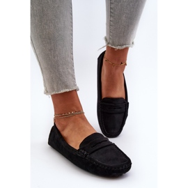 Mocasines Mujer Ante Ecológico Negro Adelmarie 4