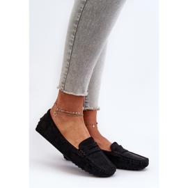 Mocasines Mujer Ante Ecológico Negro Adelmarie 2