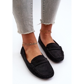 Mocasines Mujer Ante Ecológico Negro Adelmarie 5