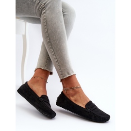 Mocasines Mujer Ante Ecológico Negro Adelmarie 7