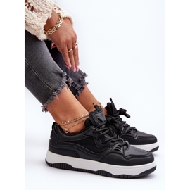 Zapatillas Mujer Plataforma Negro Etnaria 1