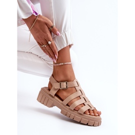 Sandalias Romanas Mujer Beige Rosarose 9