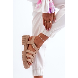 Sandalias Romanas Mujer Beige Rosarose 7