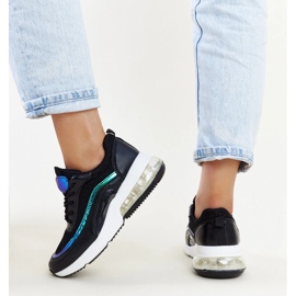 Zapatillas negras con holograma Jelek. negro 4