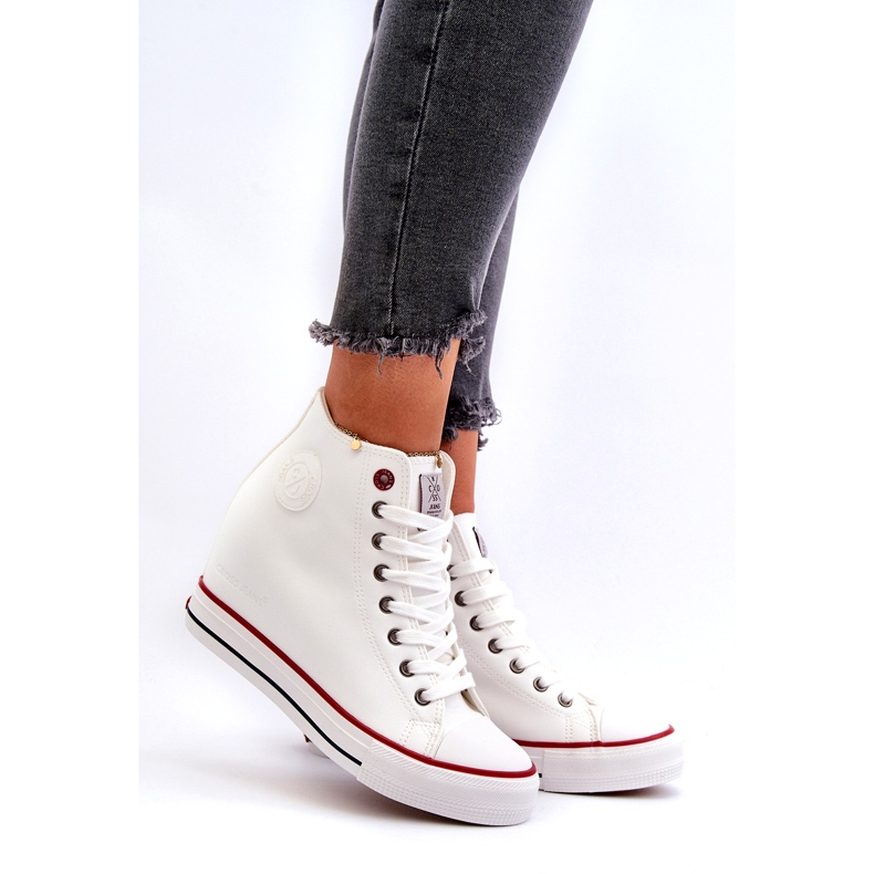 Zapatillas Mujer Cuña Cross Jeans NN2R4004 Blanco 1