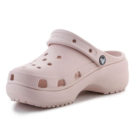 Chanclas Crocs Classic Platform Clog W 206750-6UR rosado 2