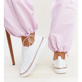 Deportivas Biserka caladas blancas blanco 3