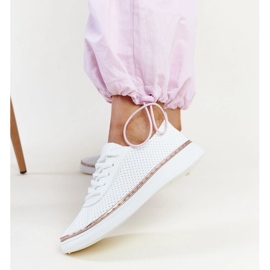 Deportivas Biserka caladas blancas blanco 2