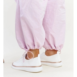 Deportivas Biserka caladas blancas blanco 4