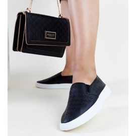 Zapatillas sin cordones Hilal en negro 2