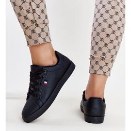 Deportivas Gioya de ecopiel negras negro 4
