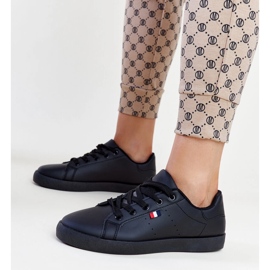 Deportivas Gioya de ecopiel negras negro 3