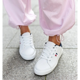 Deportivas Gioya de piel ecológica blancas blanco 5