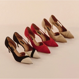 Marco Shoes Tacones de martini negro 6