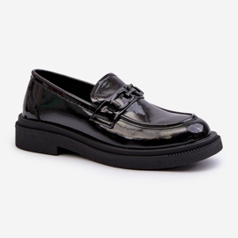 Mocasines Mujer Charol Negro Keelana 1