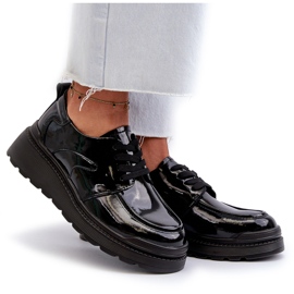 Zapatos Mujer Charol, Piel Natural, Scadaria Negra negro 9