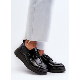 Zapatos Mujer Charol, Piel Natural, Scadaria Negra negro 2