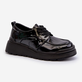 Zapatos Mujer Charol, Piel Natural, Scadaria Negra negro 1