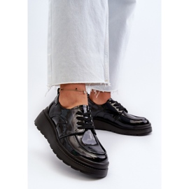 Zapatos Mujer Charol, Piel Natural, Scadaria Negra negro 3