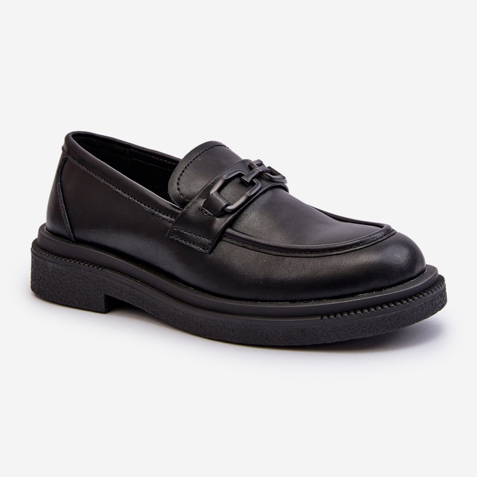 Mocasines Mujer Piel Negro Keelana 1